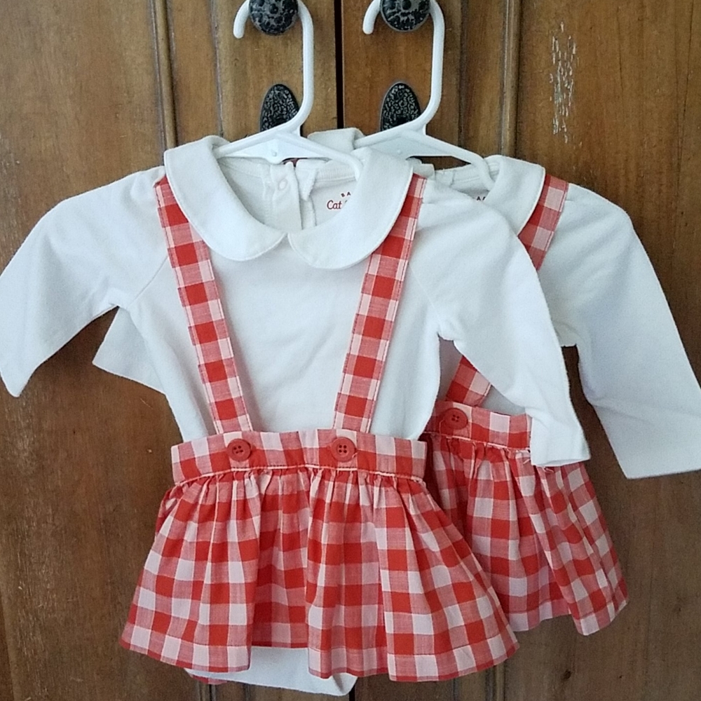 Jumper Outfits for twin girls